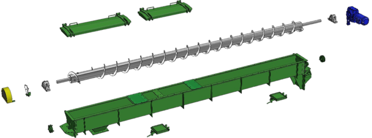 Conveyor system using endless conveyor installed by Ingemol.sa for ...
